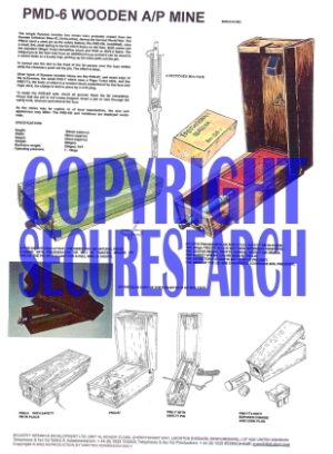 Security Poster: PMD-6 Wooden A/P Mine