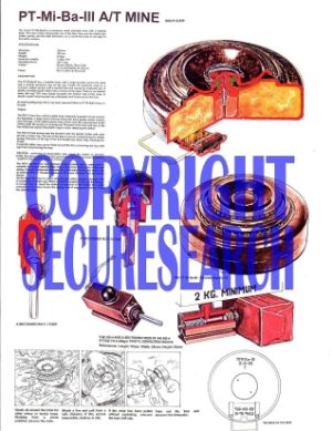 Security Poster: PT-Mi-Ba-III Czech Anti-Tank Mine