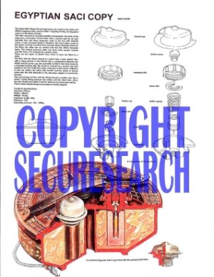Security Poster: Egyptian SACI Anti-Tank Mine